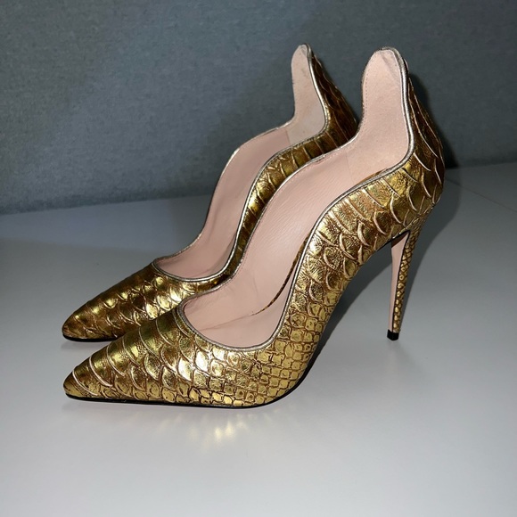 James Chan Anika II Curved Pumps Size 8 - Picture 2 of 10